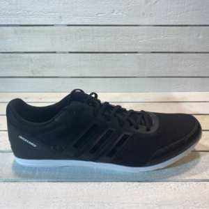 adidas Distancestar Track & Field Spikes Black White B37497 Men's Size 11.5